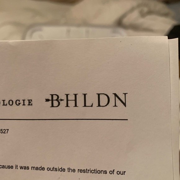 Brand new BHLDN - Anthropologie bridal